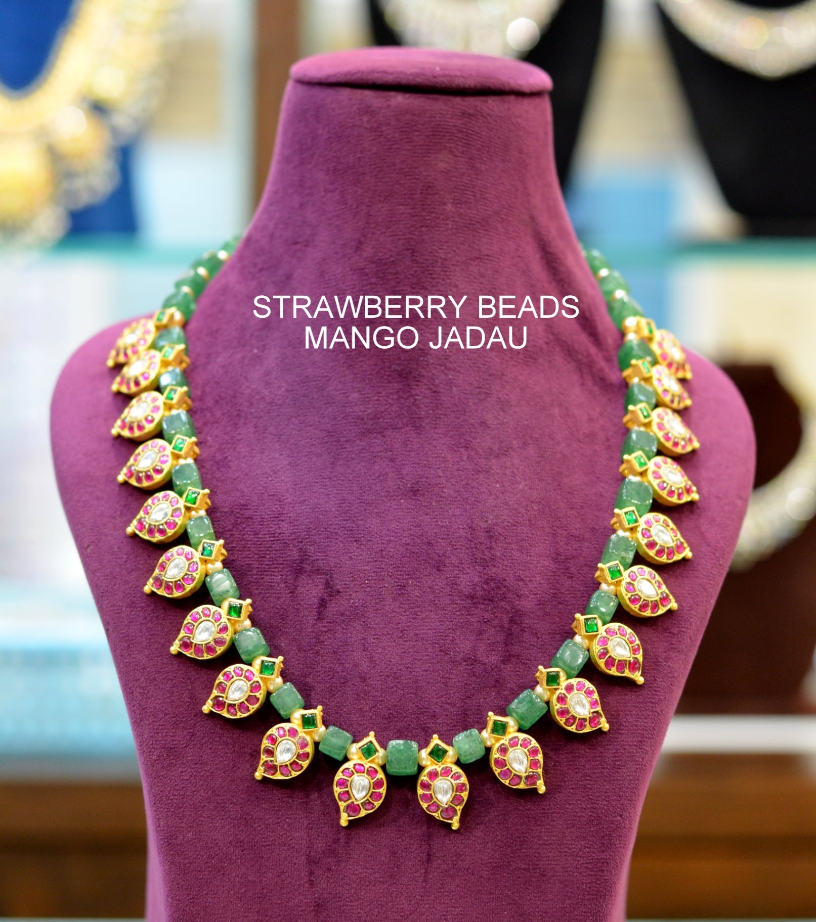 JADAU necklace 528 JADAU MULTI COLOR