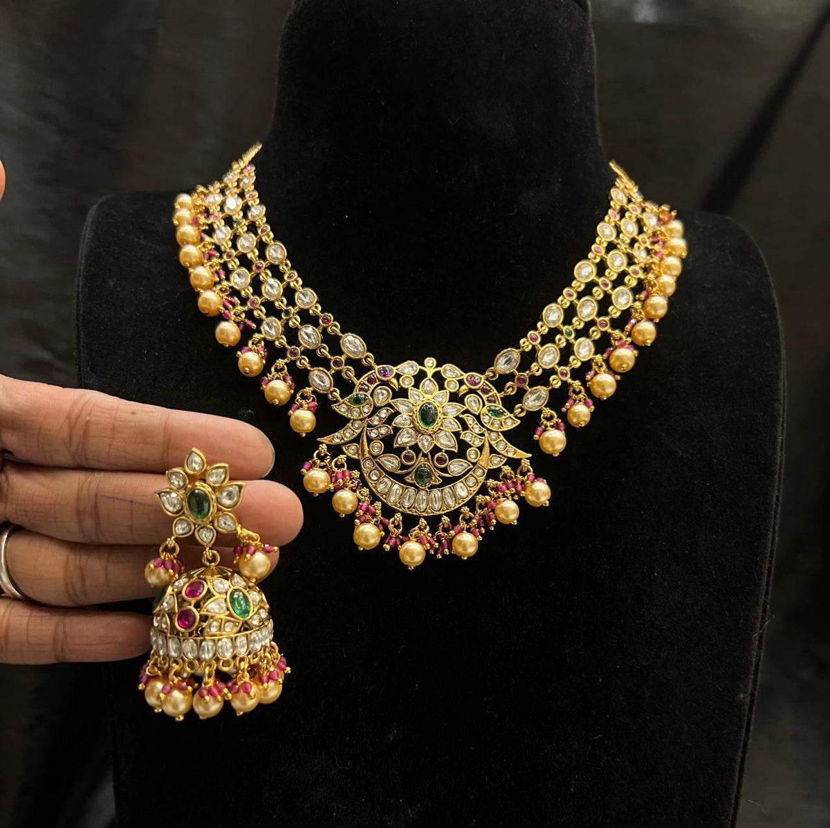 NECKLACE NECKLACE 418 KEMPu MULTI COLOR