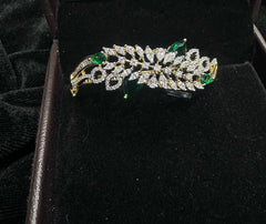 BRACELET/BANGLE BRACELET 1046 EMERALD Openable