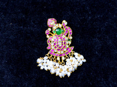 PENDANT SET / LOCKETS PE 283 JADAU MULTI COLOR