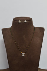 MANGALSUTRA Mangalsutra 057 DIAMOND DUAL PLATING DIAMOND LOOK