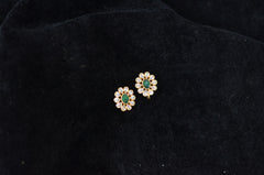 STUDS EARTOPS Eartops 042 EMERALD medium