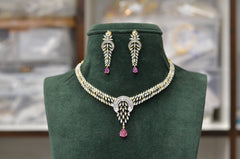 NECKLACE necklace 203 DIAMOND RUBY