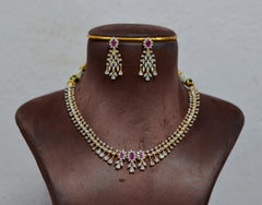 NECKLACE necklace 966 DIAMOND RUBY