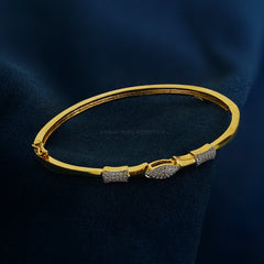 BRACELET/BANGLE bracelet 057 DUAL PLATING DIAMOND LOOK Openable