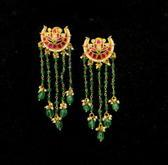 JADAU Earrings 108 JADAU EMERALD