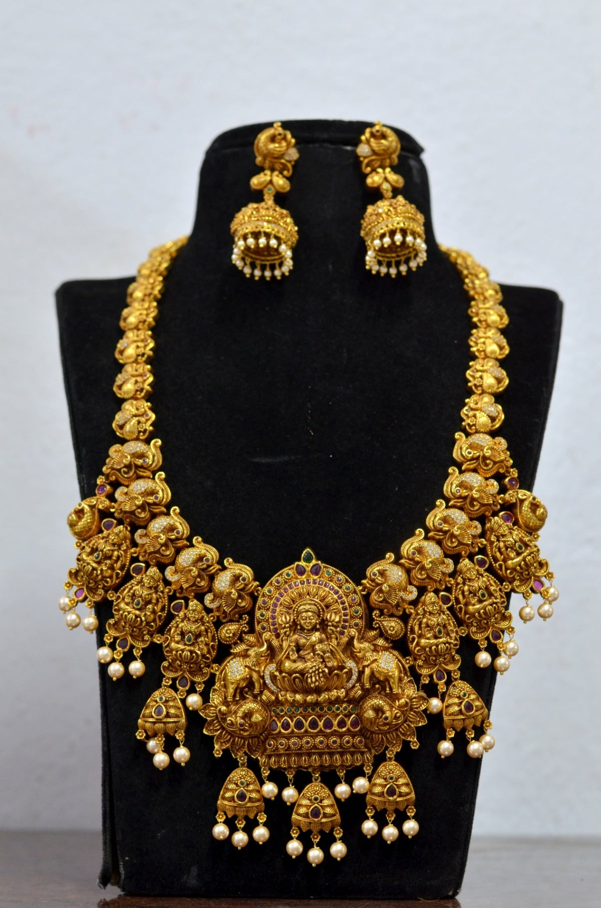 NECKLACE Long necklace 714 - NE714 NAKSHI ANTQIUE MULTI COLOR