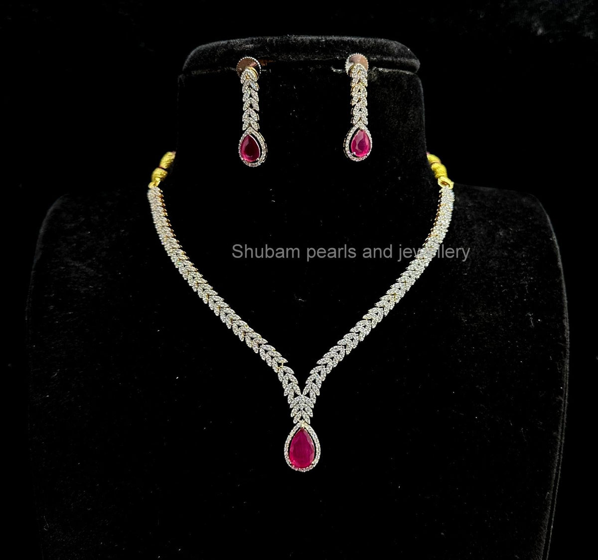 NECKLACE Necklace 619 DIAMOND RUBY