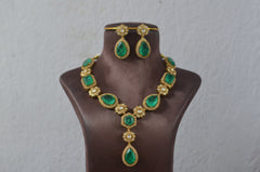 NECKLACE Necklace 603 MOZONITE EMERALD