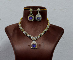 NECKLACE Necklace 938 DIAMOND EMETHYST PURPLE