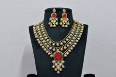 NECKLACE necklace 155 VICKTORIAN  RUBY Layers