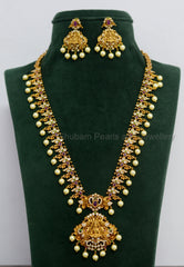 NECKLACE NK027 MATTE NAKSHI MULTI COLOR