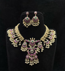 NECKLACE Necklace 647 NAKSHI ANTQIUE GOLDEN