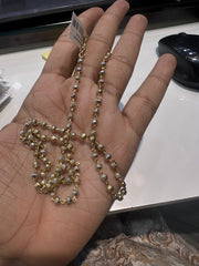 DORI AND CHAINS Long  4mm one tone - SH4 DIAMOND 22-24