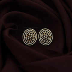 Earring Eartops 168 DIAMOND WHITE