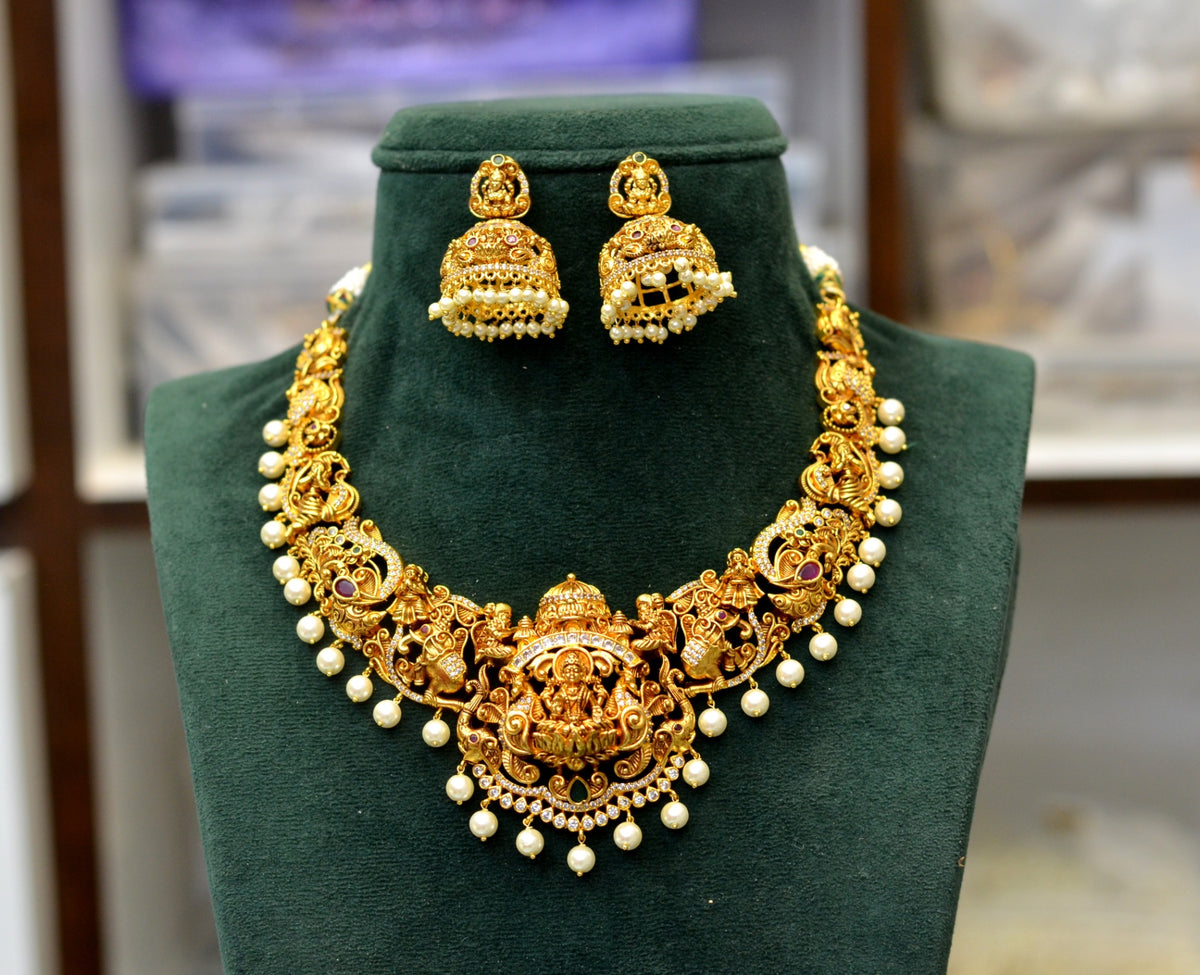 NECKLACE Necklace 665 NAKSHI AD STONE MULTI COLOR