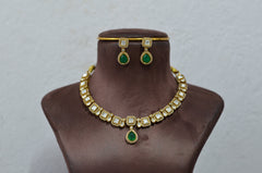 NECKLACE Necklace 666 MOZONITE EMERALD