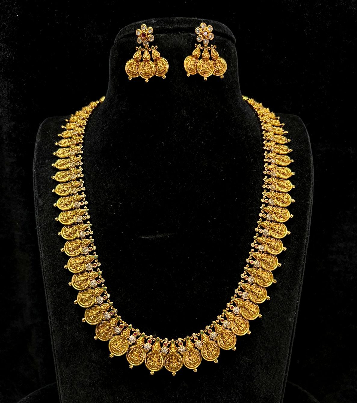 NECKLACE TRENDING KASUL long 445 MATTE NAKSHI MULTI COLOR