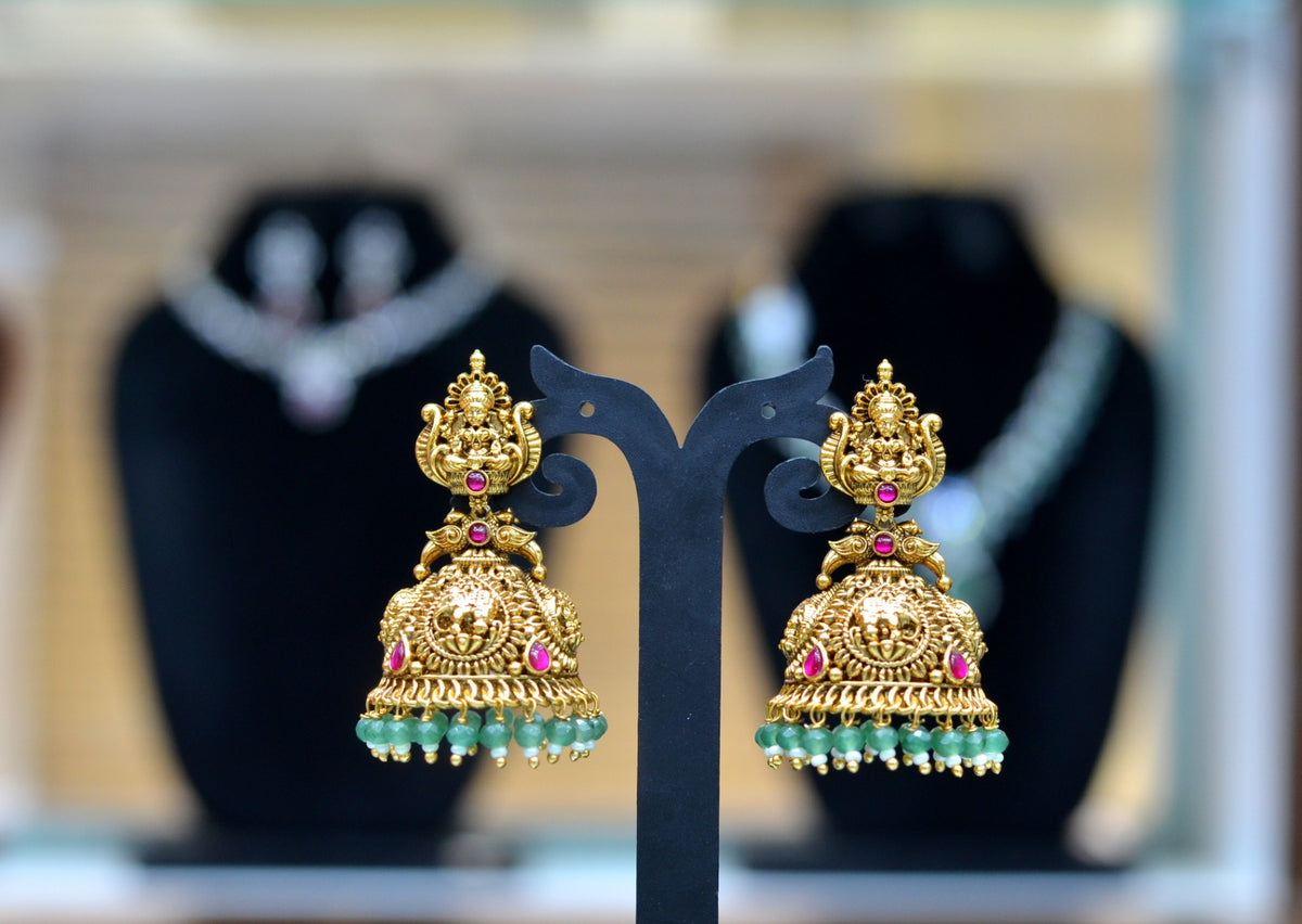 Earring Earrings 155 NAKSHI ANTQIUE MULTI COLOR
