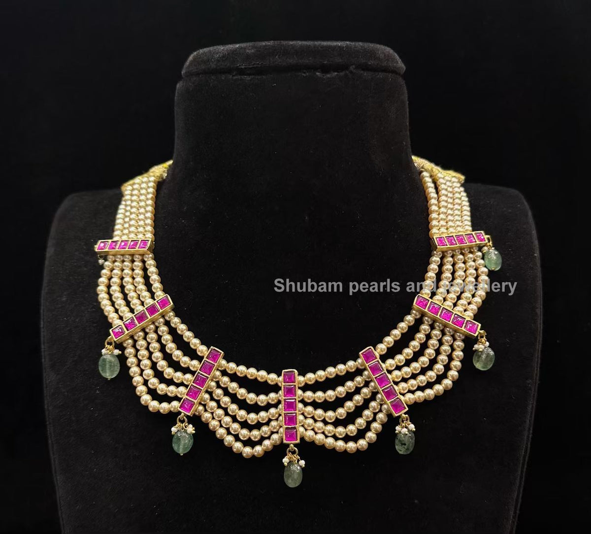 CHOKER Ch026 VICKTORIAN  EMERALD