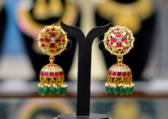 JADAU Earrings 233 JADAU MULTI COLOR