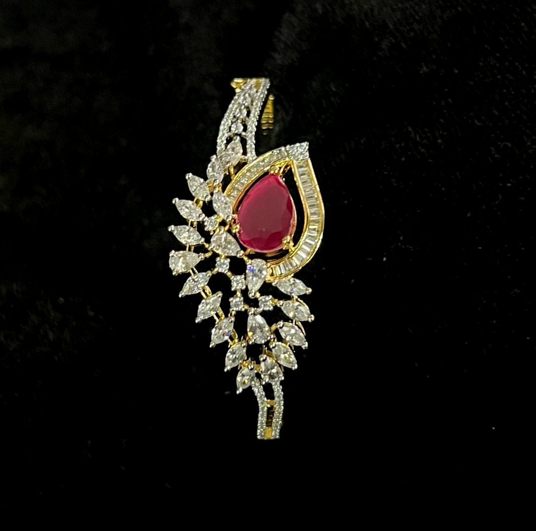 BRACELET/BANGLE bracelet 017 RUBY Openable