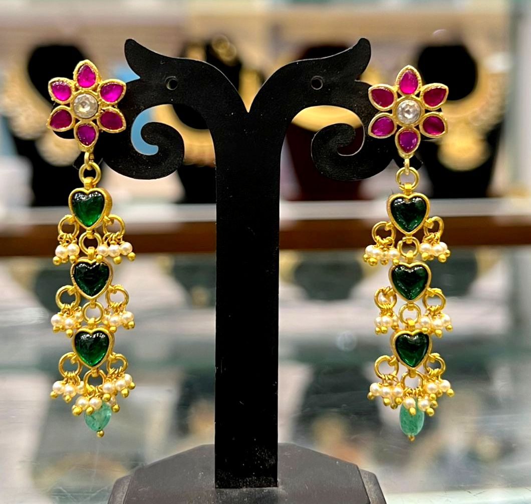 JADAU Earrings 222 JADAU MULTI COLOR