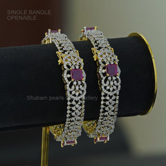 BRACELET/BANGLE Bangle 026 RUBY 2 '6 Openable Bangle