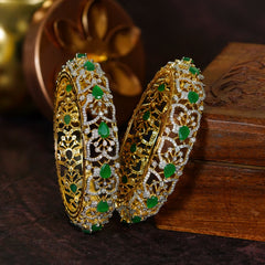 BRACELET/BANGLE Bangle 030 EMERALD 2'6