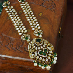 NECKLACE Necklace 828 MOISSANITE EMERALD