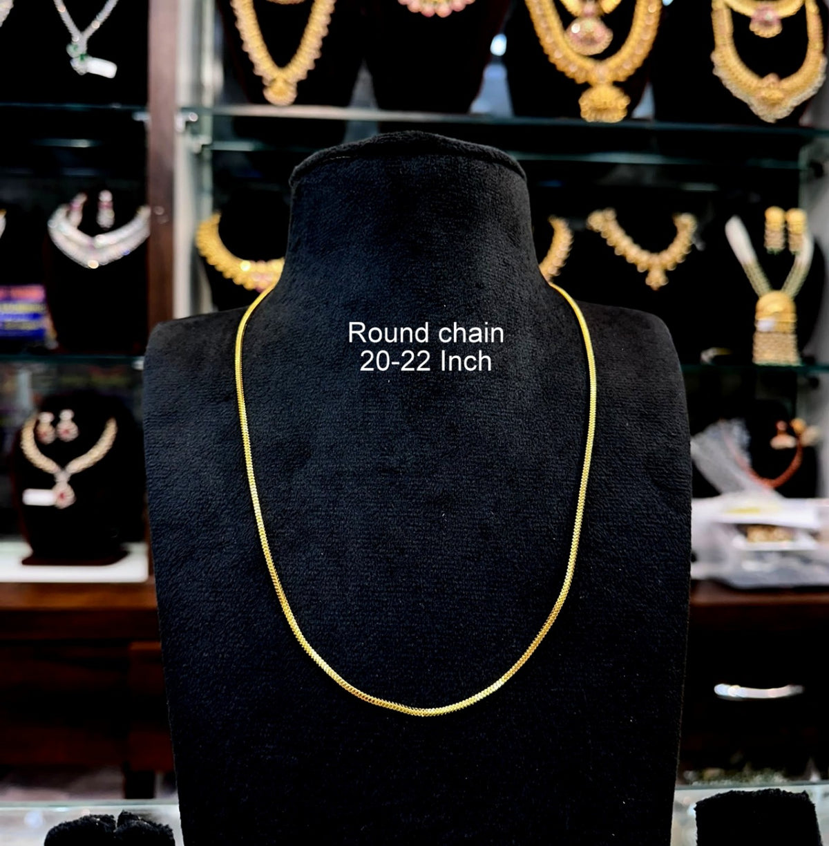 CHAINS AND HASLI Chains Long round - CHD handmade 20-22