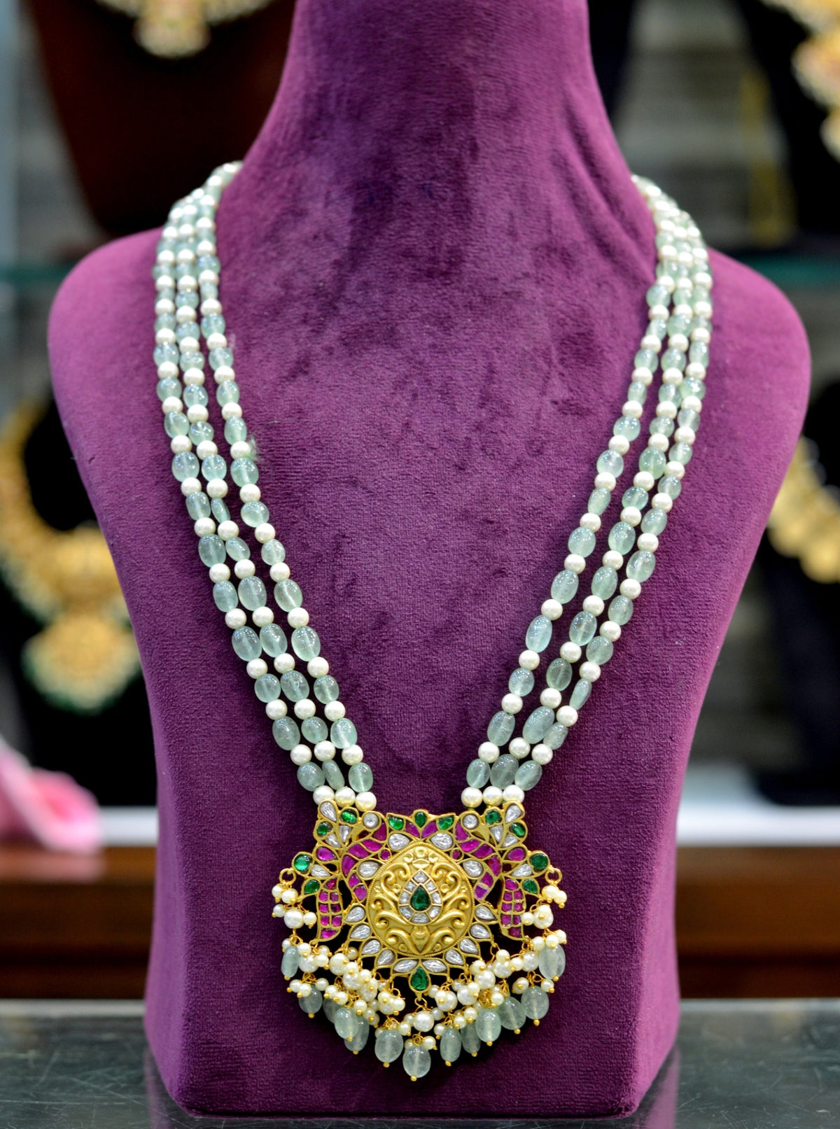 JADAU necklace 193 JADAU EMERALD