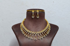NECKLACE Necklace 041 DIAMOND DUAL PLATING DIAMOND LOOK