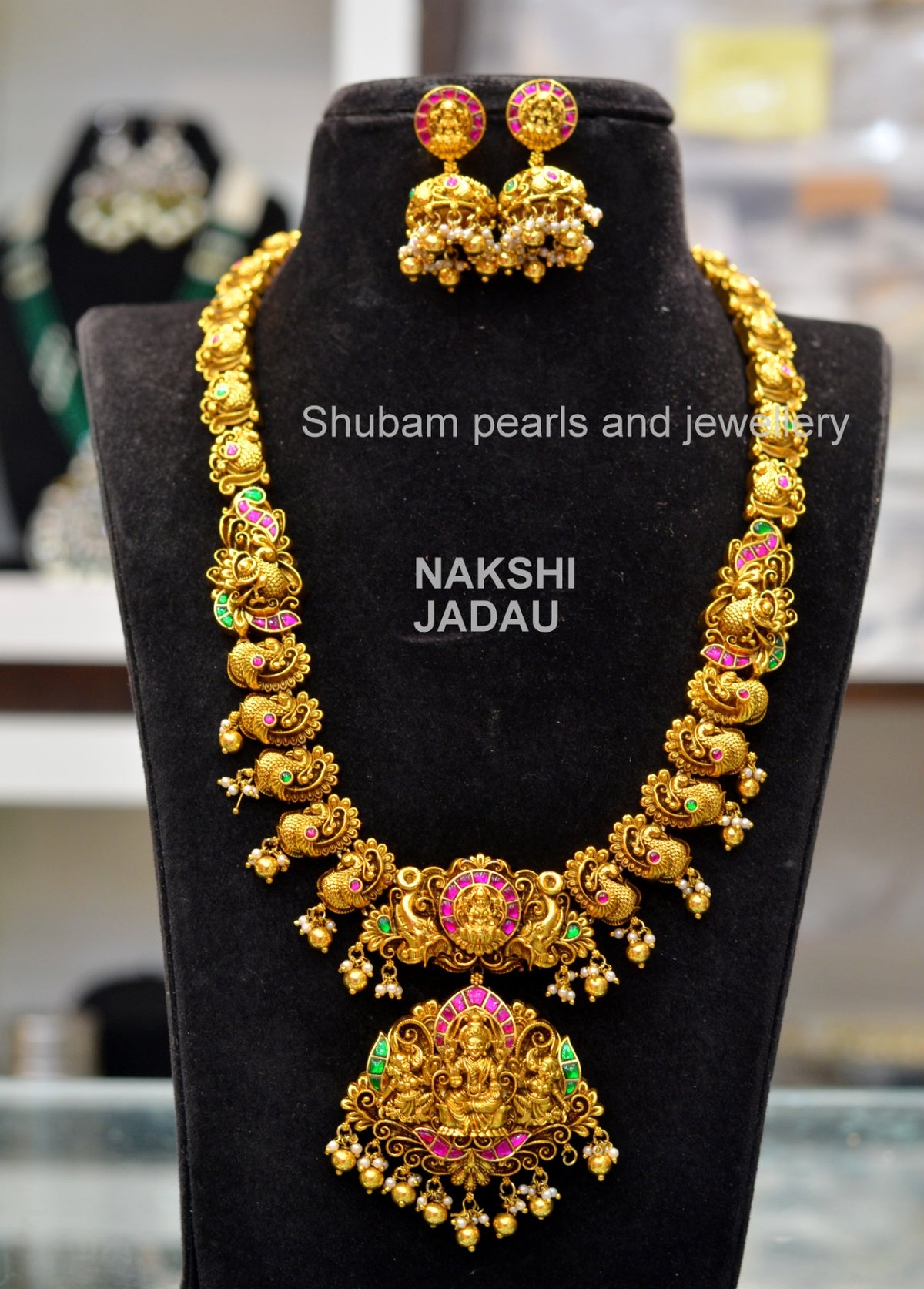 NECKLACE Necklace 163 NAKSHI JADAU MIX MULTI COLOR
