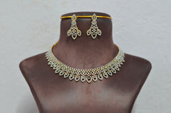 NECKLACE GJ NECKLACE 427 DIAMOND  WHITE