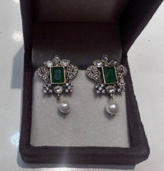 Earring EARTOPS 049 VICKTORIAN  EMERALD