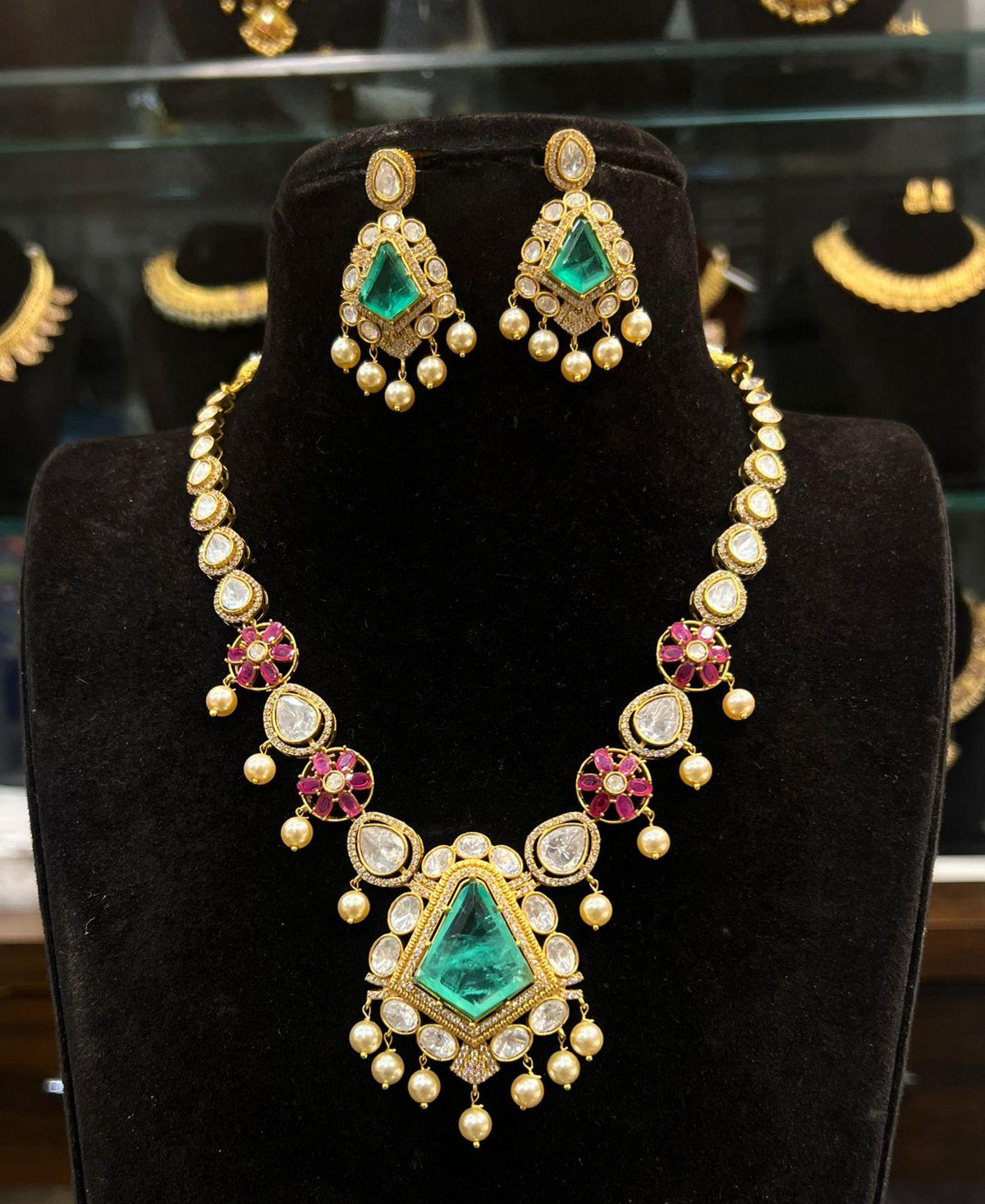 NECKLACE nECKLACE 642 MOZONITE MULTI COLOR