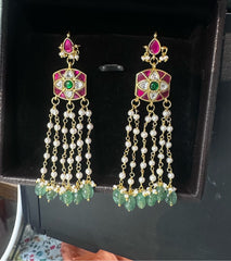 Earring Earrings 258 JADAU MULTI COLOR