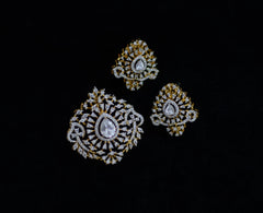PENDANT SET / LOCKETS pendant set 269 DIAMOND WHITE