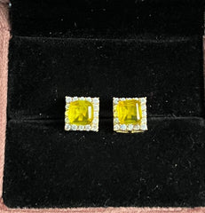 Earring er044 DIAMOND  YELLOW