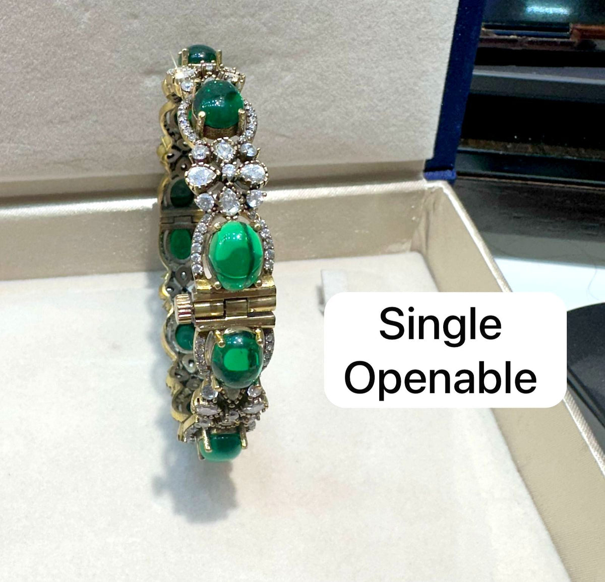 BRACELET/BANGLE bangle 1134 EMERALD 2'4