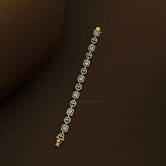 BRACELET/BANGLE BG035 WHITE 2 '6 Openable Bangle