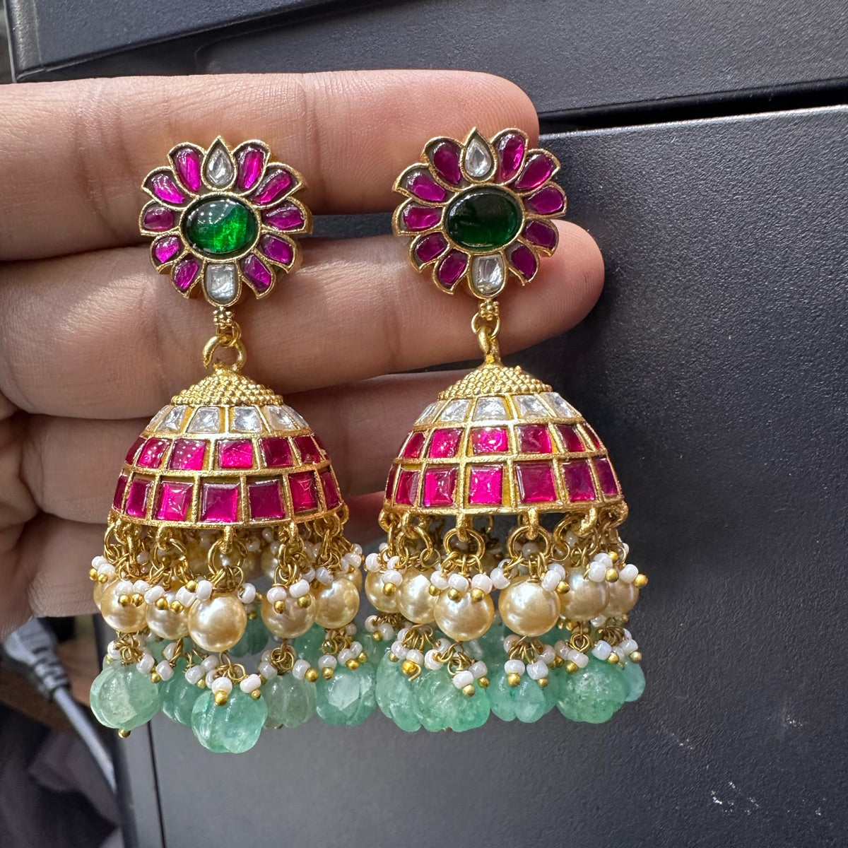 JADAU Earrings 001 JADAU RUBY