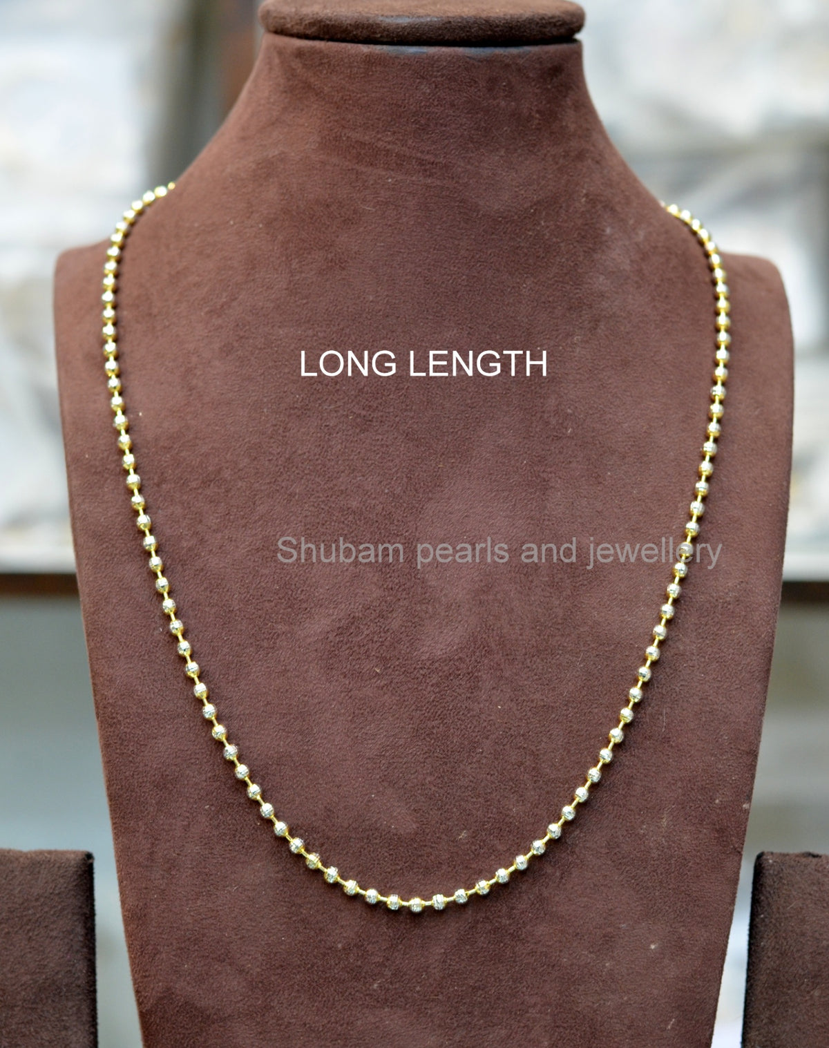 DORI AND CHAINS 3mm soft  dual tone - MM318 DIAMOND 22-24