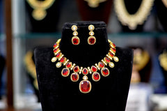 NECKLACE Necklace 678 MOZONITE RUBY