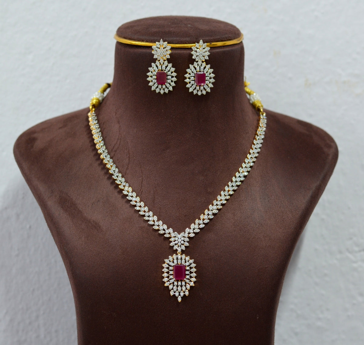 NECKLACE Necklace 918 DIAMOND RUBY