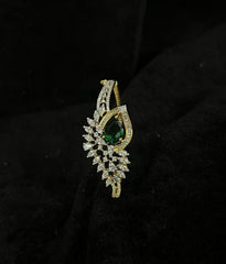 BRACELET/BANGLE bracelet 017 EMERALD Openable