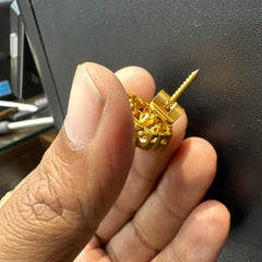 Earring EARTOPS 031 MOZONITE RUBY