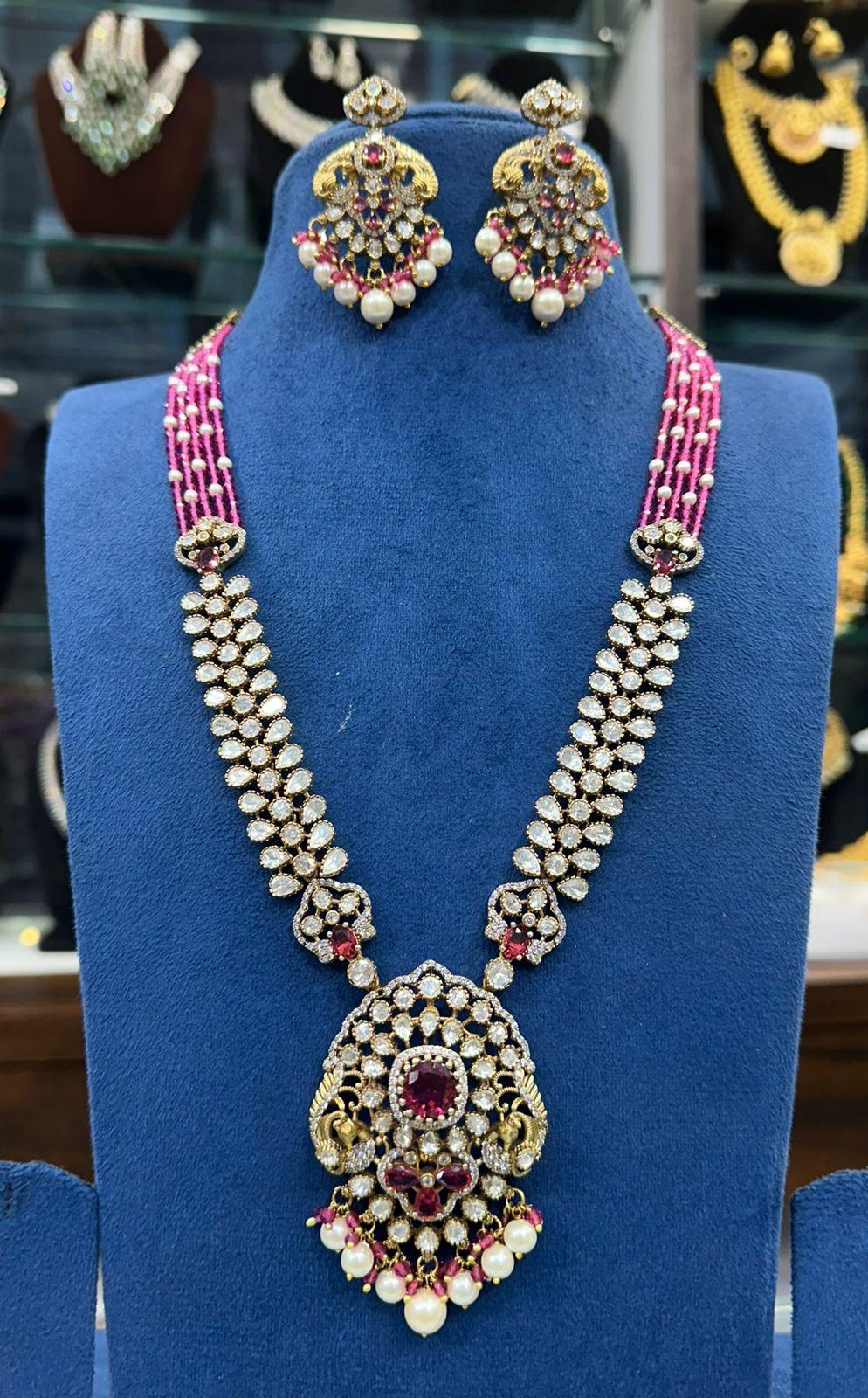 NECKLACE Necklace 828 MOISSANITE PINK