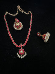 NECKLACE necklace 724 NAKSHI KEMPU CORAL